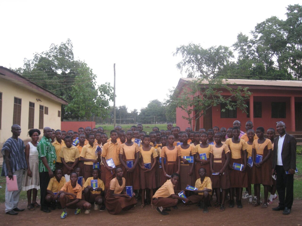 Group after completing training in Common Mental Disorders, Ghana. Photo credit: BasicNeeds-Ghana 