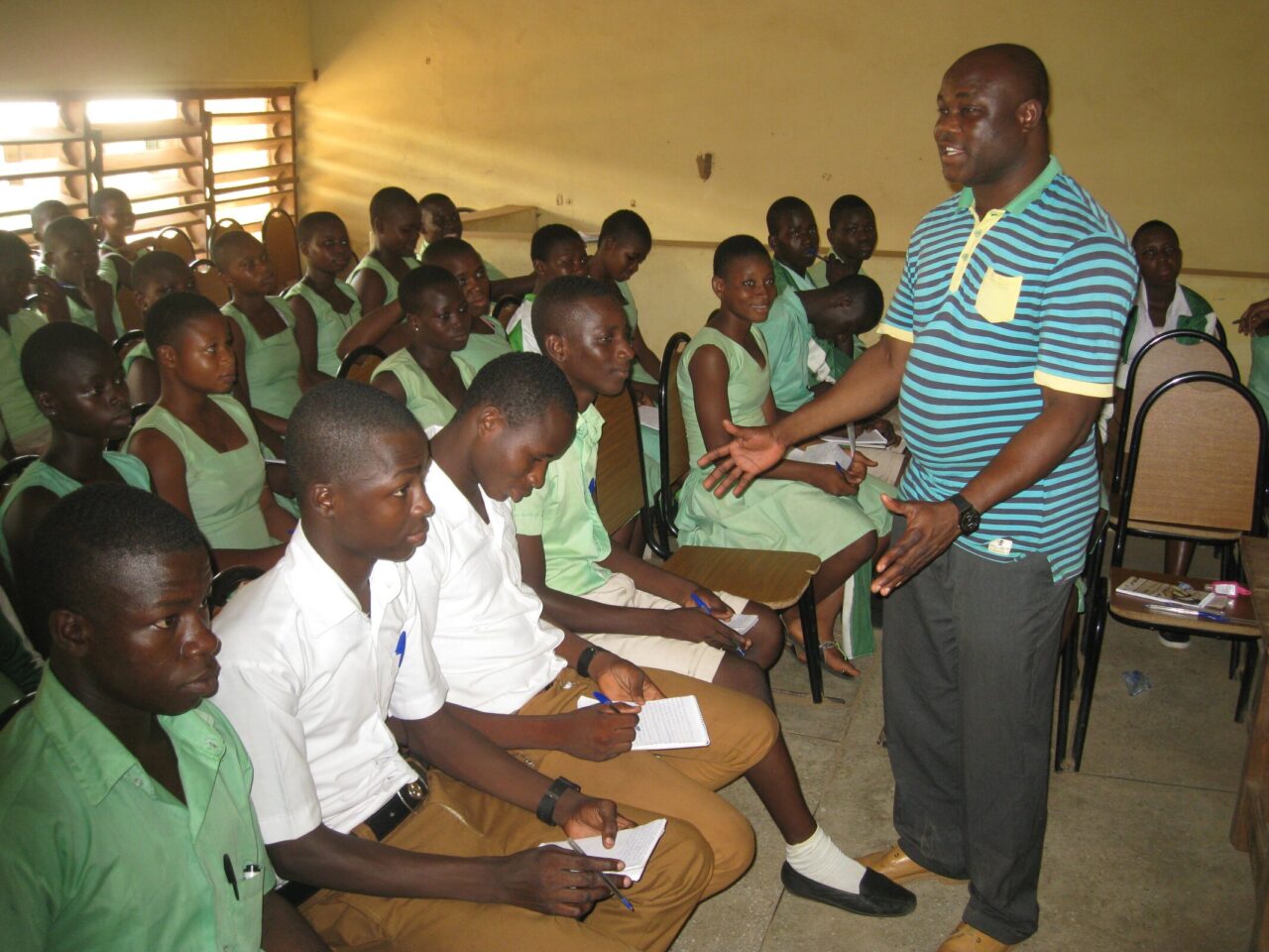 Group after completing training in Common Mental Disorders, Ghana. Photo credit: BasicNeeds-Ghana 
