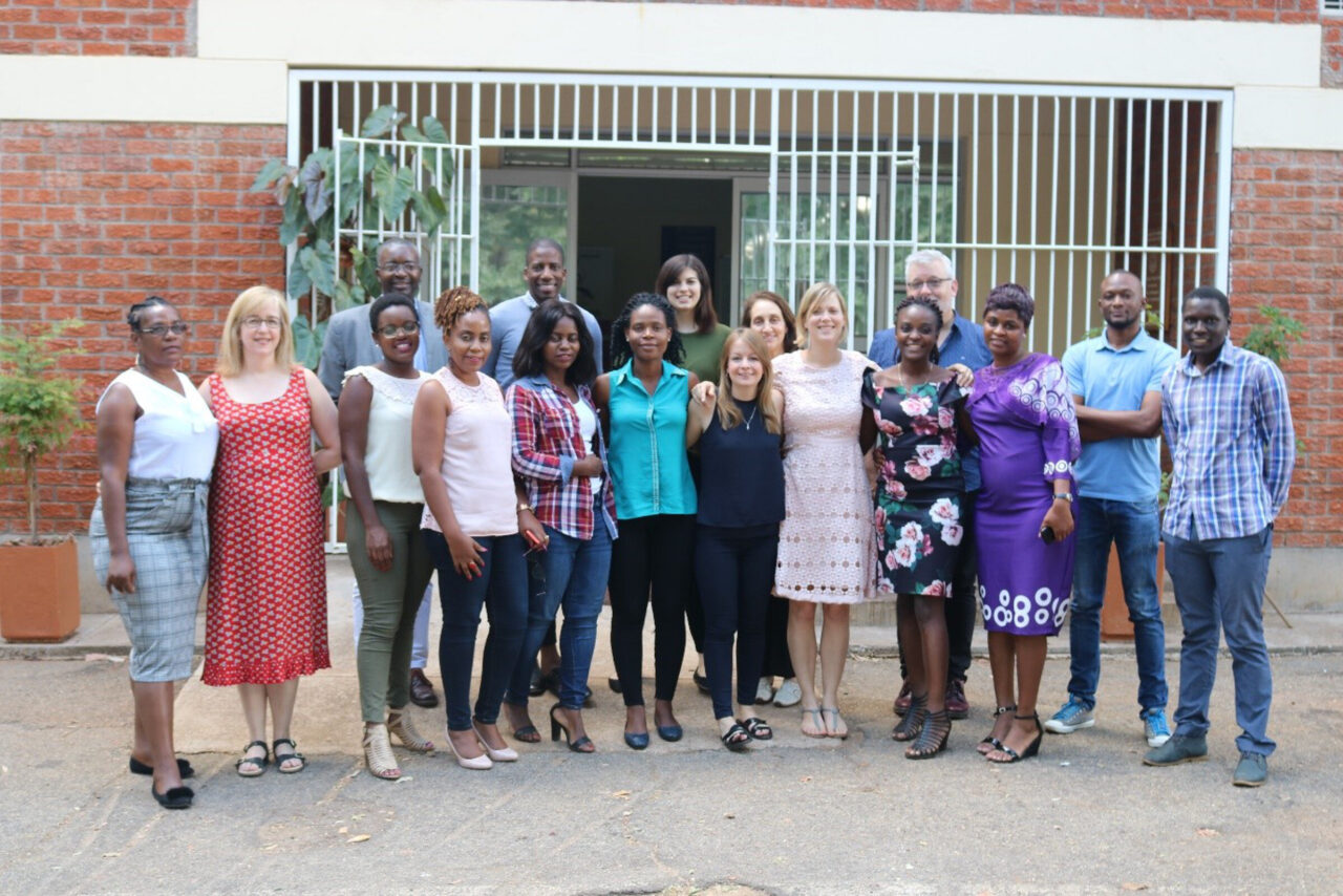 Research team meeting in Harare, Zimbabwe